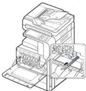 SAMSUNG CLX-9251NA - Replacing the imaging unit - 15