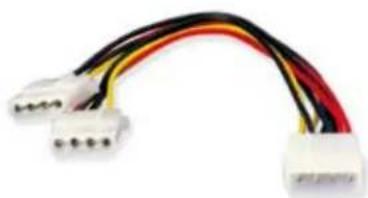 Equip RJ45 Connectors - USB 2.0 Adapter Cable with Bracket - 1