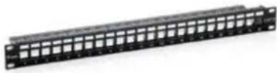 Equip RJ45 Connectors - Cat.6 ^A Keystone Patch Panel - Unshielded - 1