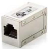 Equip RJ45 Connectors - Cat.6 Unshielded Keystone Inline Coupler - 1