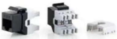 Equip RJ45 Connectors - Cat.6 Shielded Keystone Jack LSA - 1