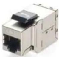 Equip RJ45 Connectors - Cat.6A Shielded Modular Inline Coupler - 1