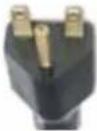 EATON 010-9337 - Standard NEMA Plugs - 10