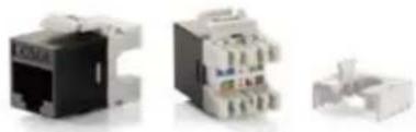 Equip Mini DisplayPort Kabel - Cat.6 Unshielded Keystone Jack LSA - 1