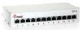 Equip Mini DisplayPort Kabel - Cat.5e 12-Port Patch Panel - 1