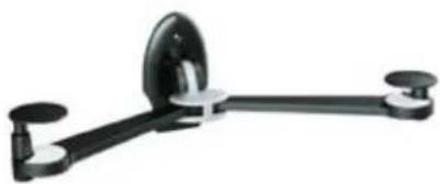 Equip Mini DisplayPort Kabel - LCD Wall Bracket, Tilt and Swivel - 1