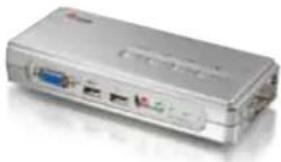 Equip Mini DisplayPort Kabel - 2-Port USB Cable KVM Switch - 1