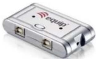 Equip Mini DisplayPort Kabel - USB 2.0 Share Switch - 1