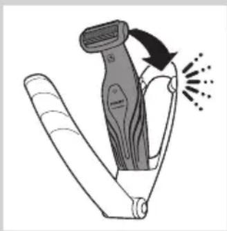 Equip Connection Module Cat.5e - Shaving with the back shaving attachment (BG2036/BG2038 only) - 2