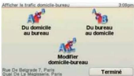 Afficher le trafic domicile-bureau 3.09pm Du domicile au bureau Du bureau au domicile Modifier domicile-bureau Rue De Belgrade 7, Paris Qual De La Mégisserie, Paris Terminé