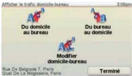 Afficher le trafic domicile-bureau 3:09pm Du domicile au bureau Du bureau au domicile Modifier domicile-bureau Rue De Belgrade 7, Paris Quai De La Mégsserie, Paris Terminé