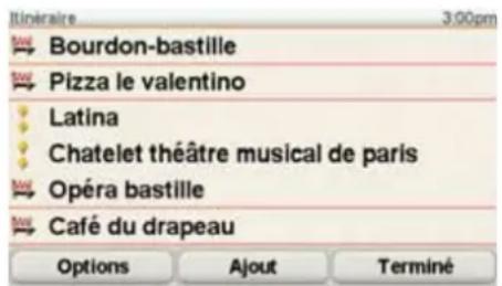 Itinéraire 3:00pm Bourdon-bastille Pizza le valentino Latina Chatelet théâtre musical de paris Opéra bastille Café du drapeau Options Ajout Terminé