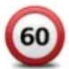 TOMTOM Via LIVE 120 - Avertissement intermédiaire - type 1 - 1