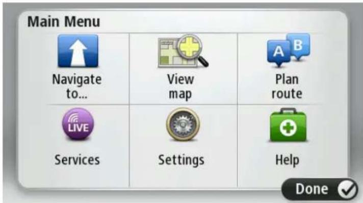 TOMTOM VIA 1405 - Planning a route - 1