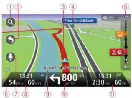 TOMTOM VIA 1405 - The Driving View - 1