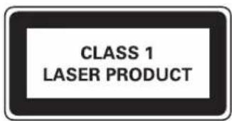 CLASS 1 LASER PRODUCT