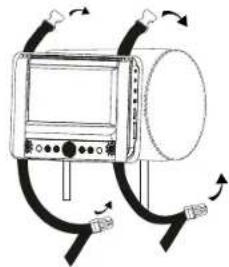 SALORA DVP9048TWIN - Installation dans la voiture - 4