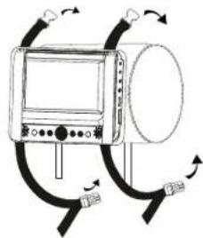 SALORA DVP9048TWIN - In Car Installation - 4