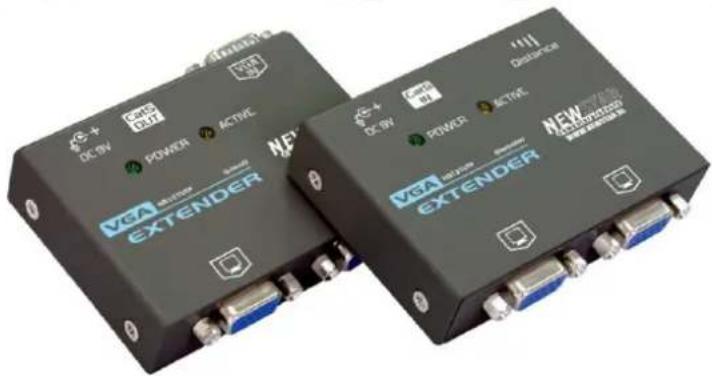 Newstar VGA extender - [with/without audio] - 1