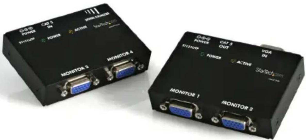 StarTech.com ST121UTPEU - VGA over Cat5 Video Extender (ST121 Series) - 1