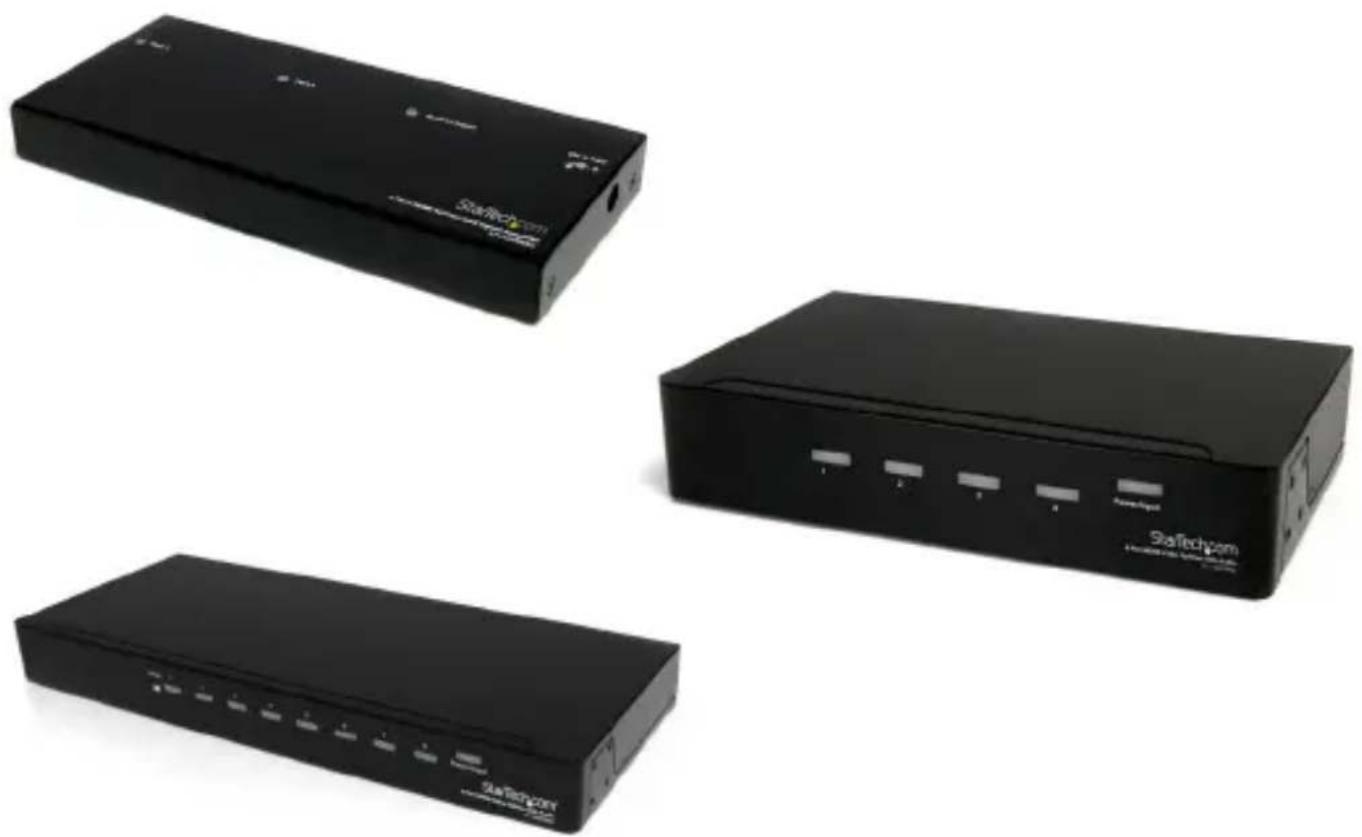 StarTech.com ST122HDMI2 - 2/4/8ポートハイスピードHDMI®ビデオスプリッズ (オーディオ付き) - 1
