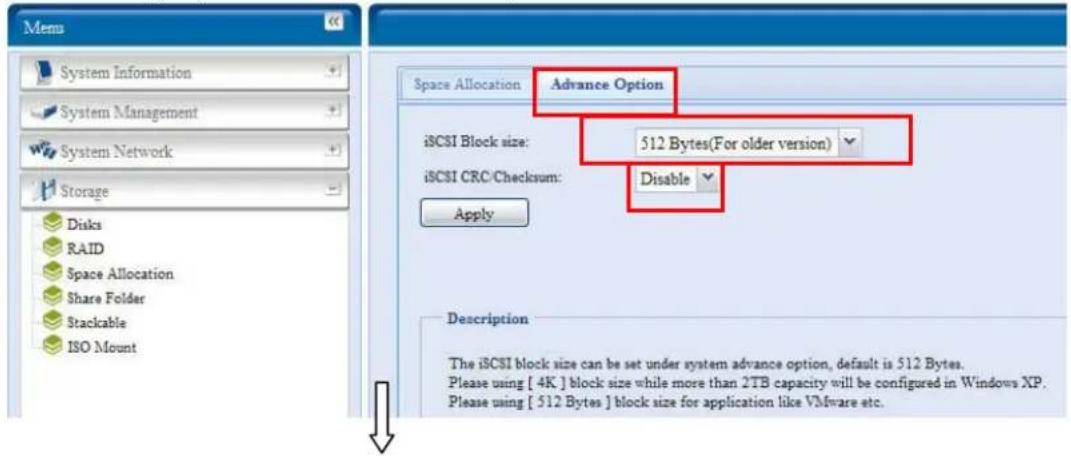 Thecus N5500 - Advance Option - 1
