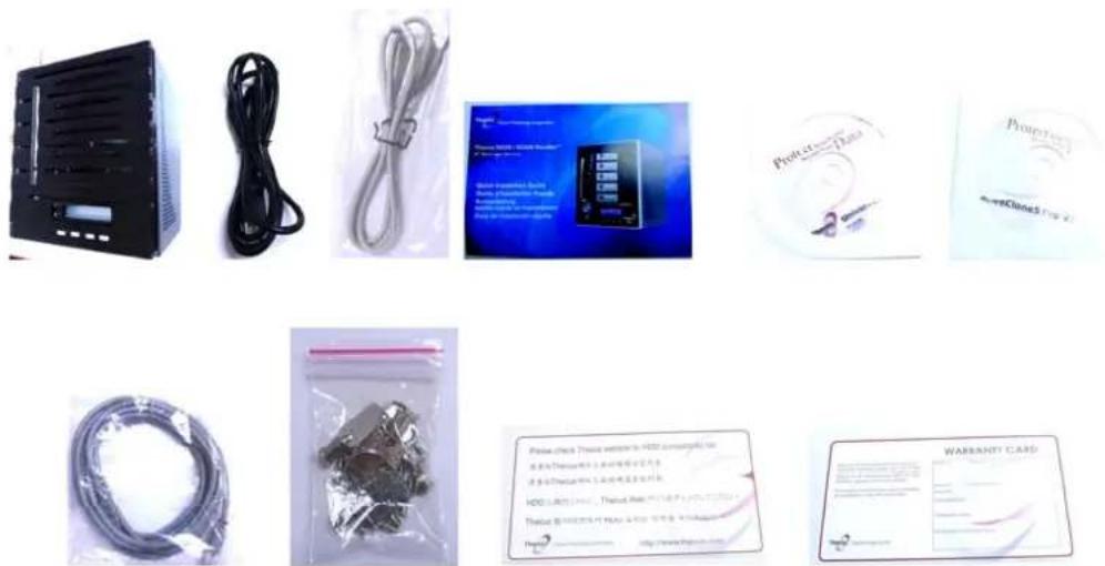 Thecus N5500 - Package Contents - 1
