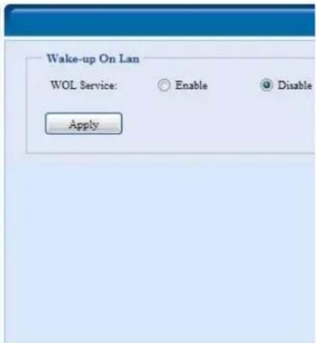 Thecus N5500 - Wake-Up On LAN (WOL) - 2