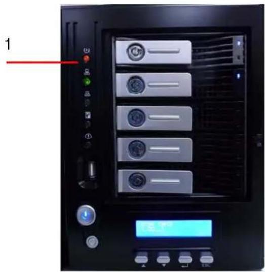 Thecus N5500 - System Trouble - 1