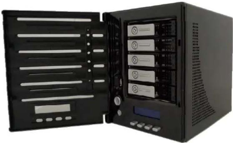 Thecus N5500 - Front Panel - 1