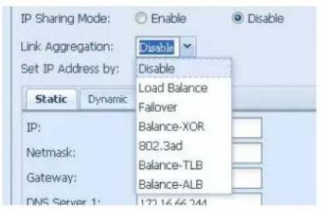 Thecus N7700SAS - Added Additional Mode Support for Link Aggregation - 1