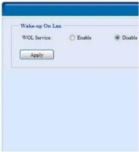 Thecus N7700SAS - Wake-Up On LAN (WOL) - 2