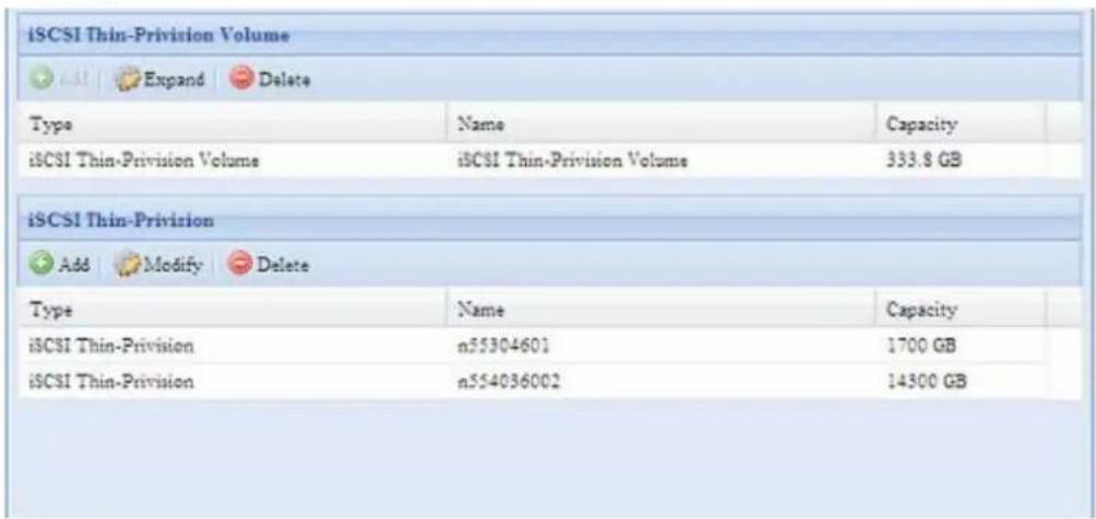 Thecus N7700SAS - iSCSI Thin-Provisioning - 9