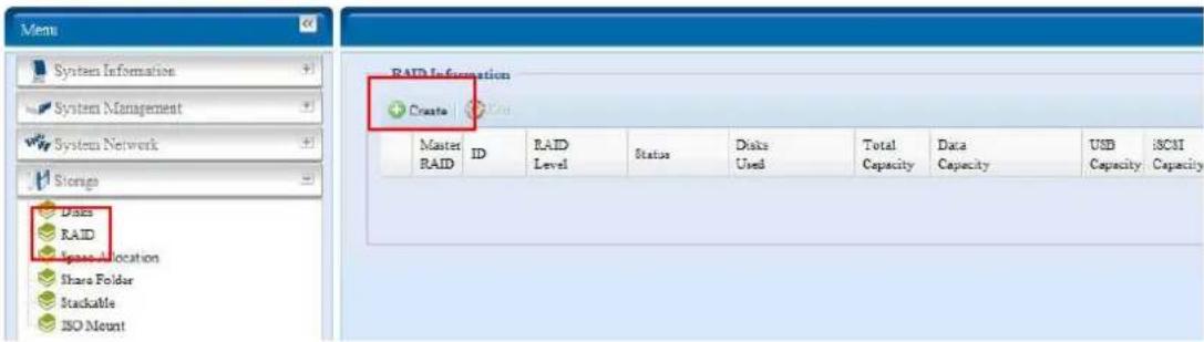 Thecus N7700SAS - RAID Information - 1