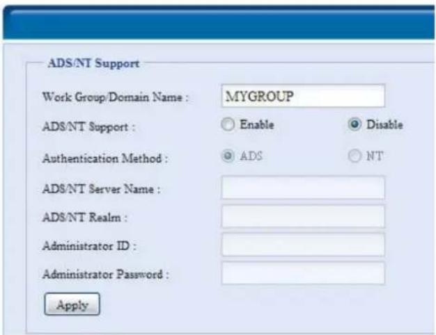 Thecus N7700SAS - ADS/NT Support - 2