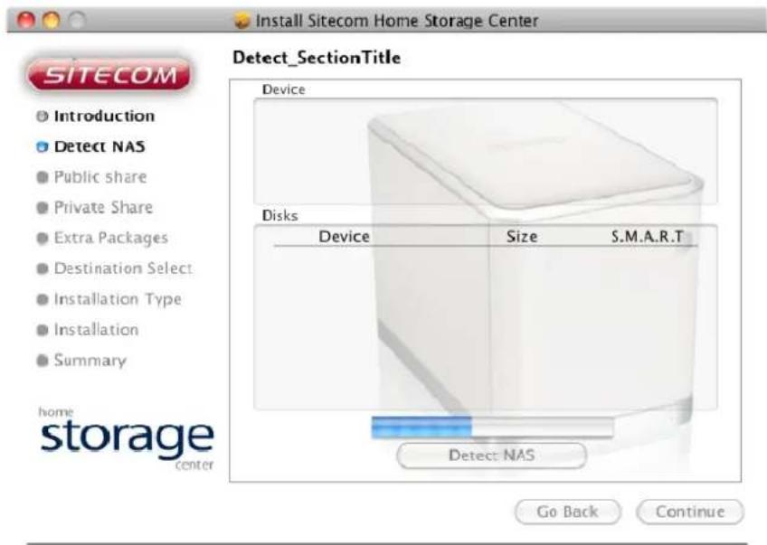 SITECOM MD-254 - Configuring the Home Storage Center Mac - 3