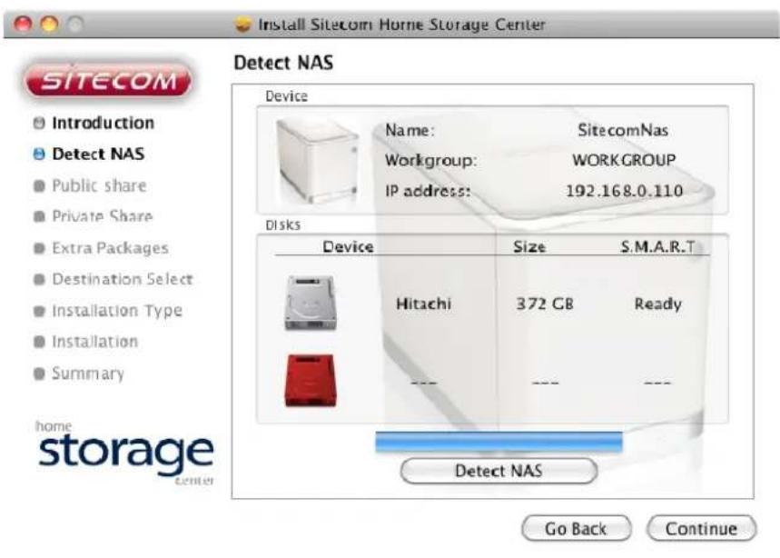 SITECOM MD-254 - Configuring the Home Storage Center Mac - 4