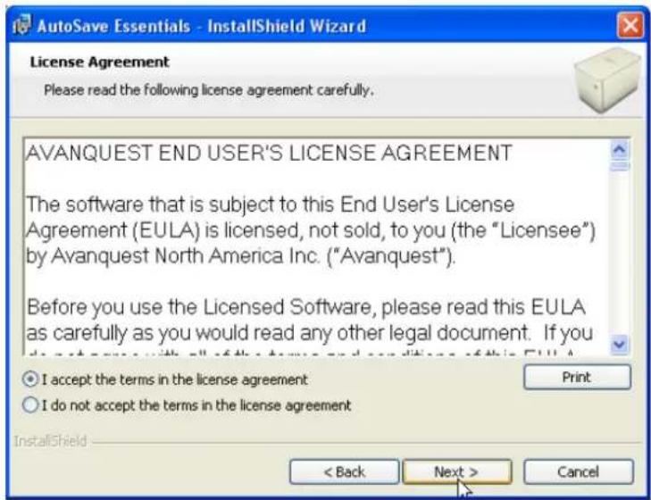 SITECOM MD-254 - Select 'I accept the terms in the license agreement' and click Next. - 1