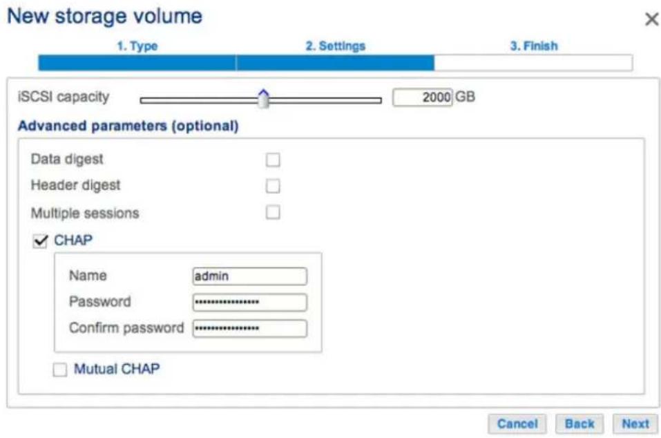 LACIE 2big NAS - CRÉATION D'UNE CIBLE ISCSI - 6