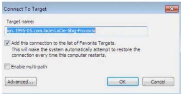 LACIE 2big NAS - Initiateur iSCSI : Exemple - 4