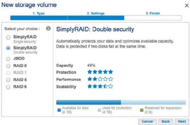 LACIE 2big NAS - - RAID 0 - 2