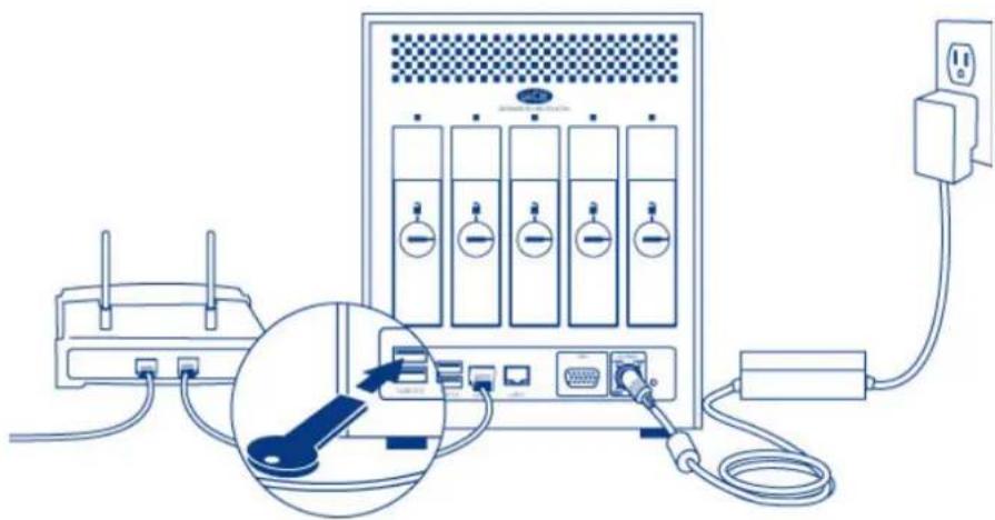 LACIE 2big NAS - ÉTAPES DE LA RÉCUPÉRATION - 2