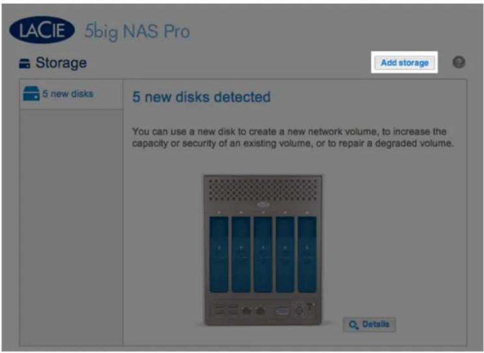 LACIE 2big NAS - Volume 2 - 2