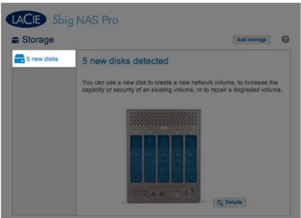 LACIE 2big NAS - Volume 2 - 1