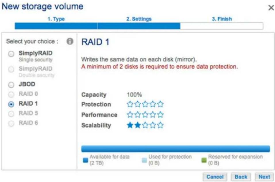LACIE 2big NAS - RAID 1 ou JBOD - 5