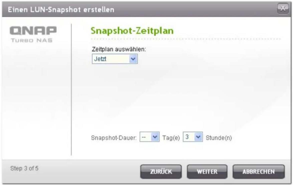 QNAP TS-EC1679U-RP UltraStar - Erstellen eines iSCSI LUN-Schnappschusses - 5