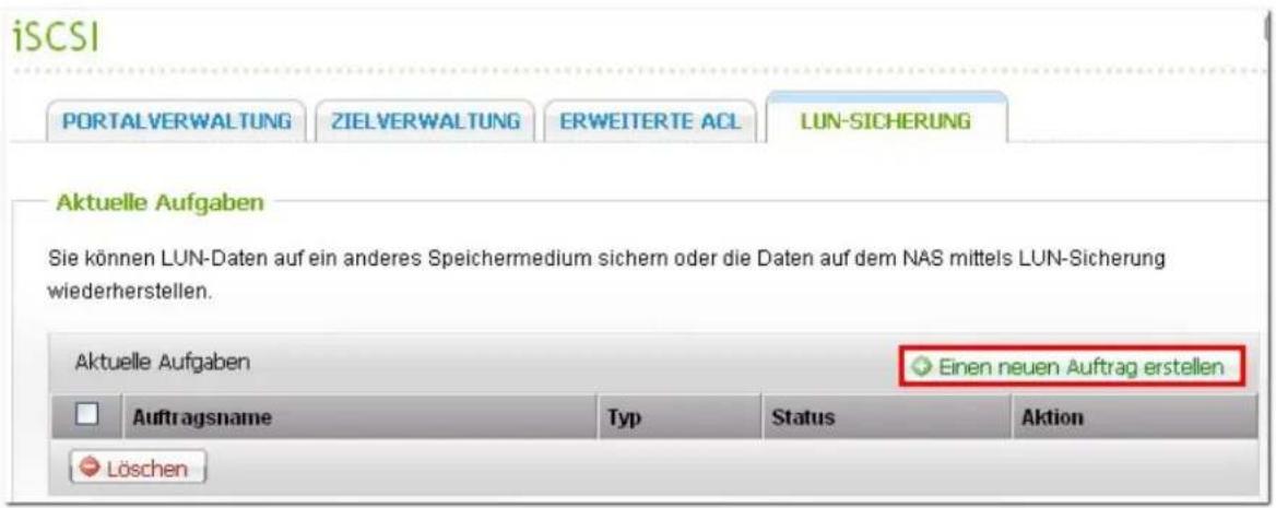 QNAP TS-EC1679U-RP UltraStar - Sichern eines iSCSI LUN - 1