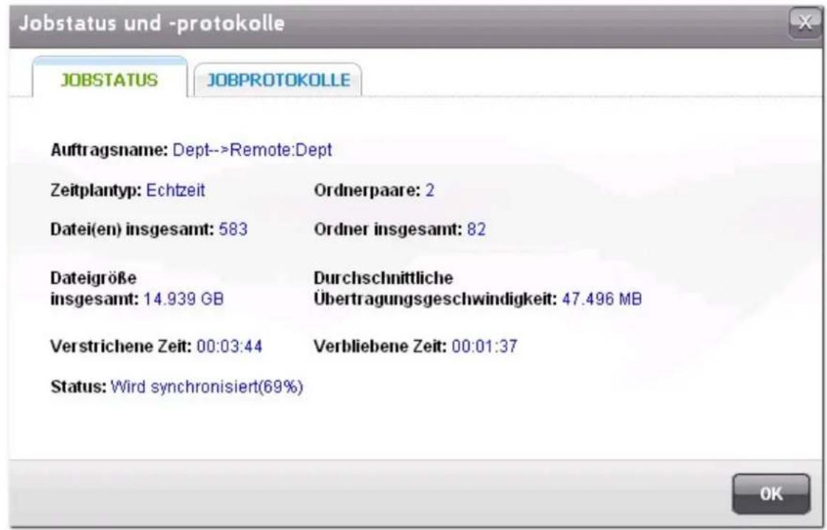 QNAP TS-EC1679U-RP UltraStar - Re m o te - Re p lik a tion a uf F T P-Se r v e r: - 20