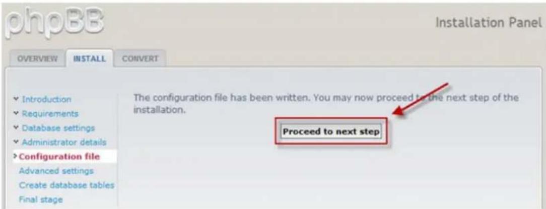 QNAP TS-EC1679U-RP UltraStar - Starten der webbasierten phpBB3-Installation - 8