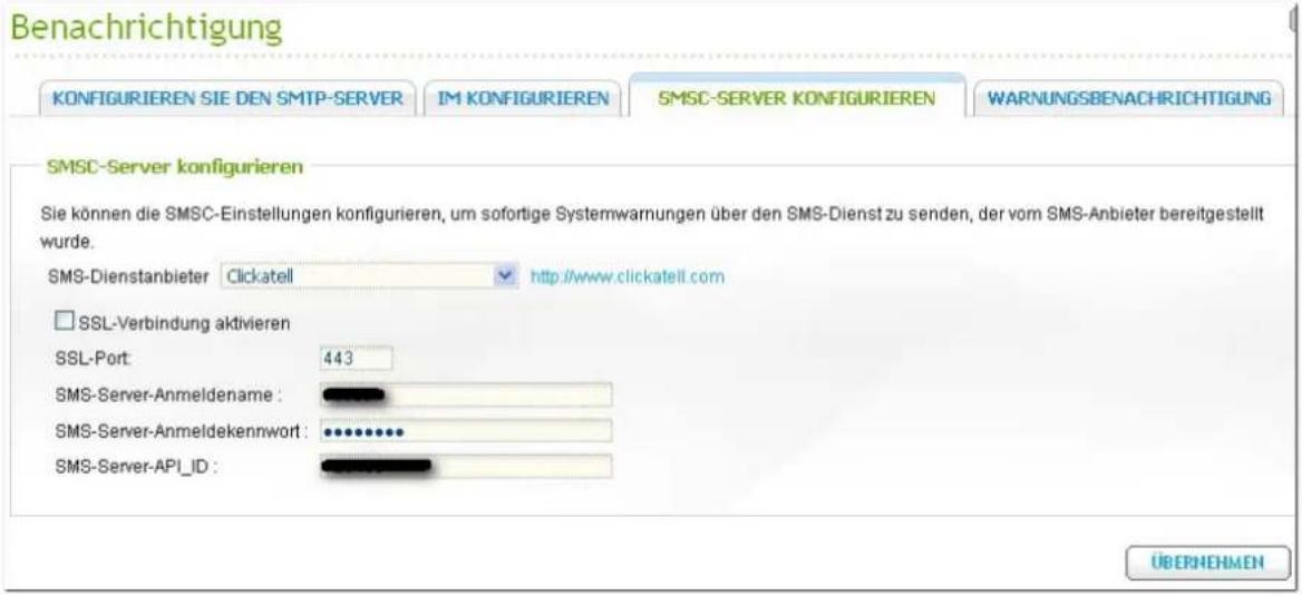 QNAP TS-EC1679U-RP-E10G 32TB - SMSC -Server konfigurie ren - 1
